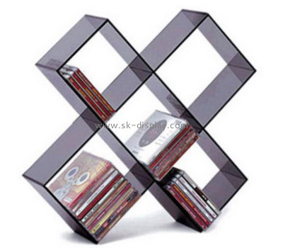 Customized lucite magazine rack BD-080