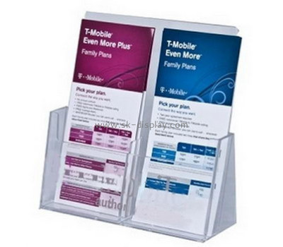 Customized acrylic real estate brochure holders BD-104