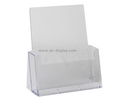 Customized perspex brochure stands for trade shows BD-117