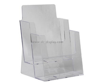 Customized acrylic brochure holders BD-122