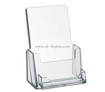 Customized plexiglass single brochure holder BD-131