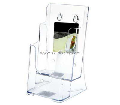 Customized plexiglass wall literature holders BD-140