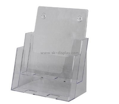 Customized plastic brochure holders wall mount BD-148