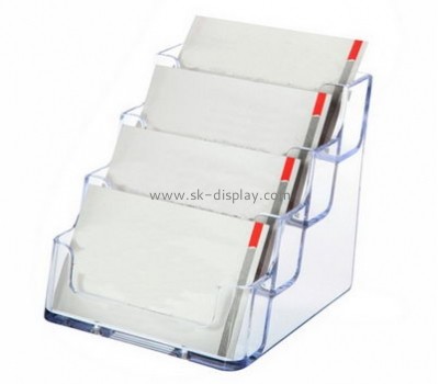 Customized clear lucite brochure holders BD-151