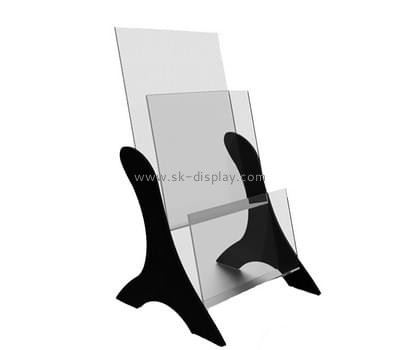 Customized acrylic literature display racks BD-162