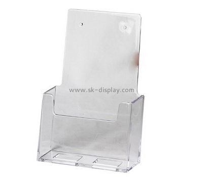 Customized clear acrylic wall brochure holders BD-185