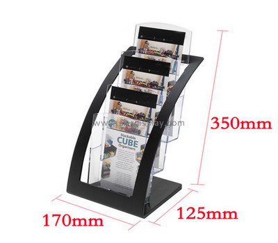 Customized acrylic free standing brochure holders BD-189