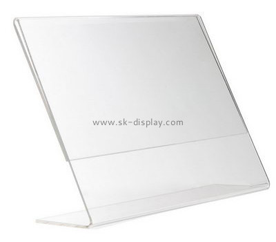 Customized clear acrylic sign holders BD-218