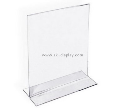 Customized clear sign holder acrylic BD-225