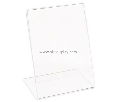 Customized clear acrylic sign stand BD-233