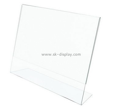 Customized clear acrylic poster holders BD-239