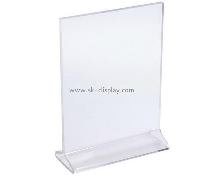 Customized clear plexi sign holders BD-244