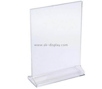 Customized clear plexi sign holders BD-244