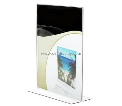 Customized 11 x 17 acrylic sign holder BD-245