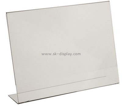 Customized clear plastic sign holders BD-250
