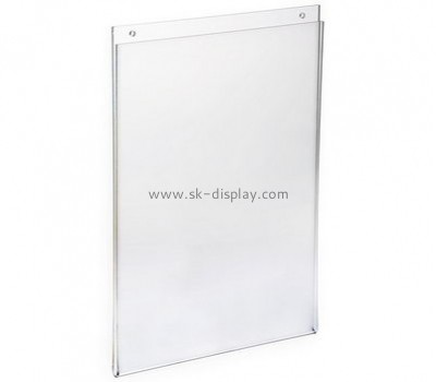 Customized clear acrylic wall sign holder BD-270