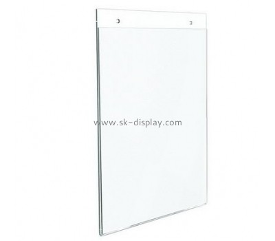 Customized clear acrylic wall mounted brochure holders BD-271