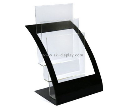 Customized acrylic hanging literature rack BD-294