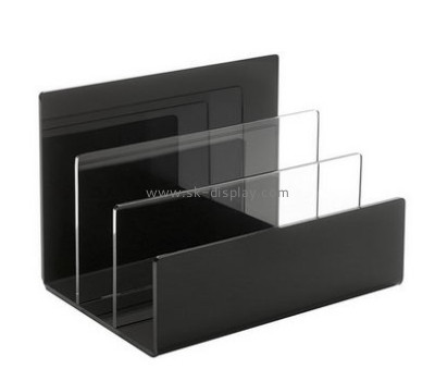 Customized clear acrylic desktop file organizer BD-316