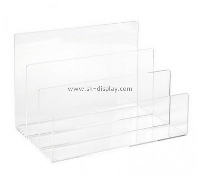 Customized clear acrylic file folder rack BD-318