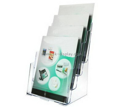 Customized clear acrylic brochure holders BD-321