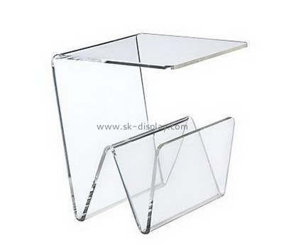 Customized clear acrylic brochure stands BD-322