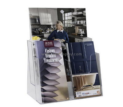 Customized clear acrylic leaflet holders BD-324