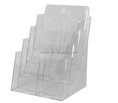 Customized clear acrylic literature display stands BD-328