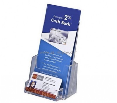 Customized clear acrylic cheap brochure holders BD-334