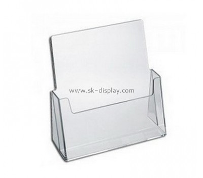 Customized clear acrylic brochure holder stand BD-355