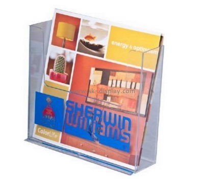 Customized transparent lucite brochure holders BD-362
