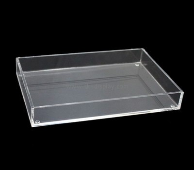 Bespoke clear plastic serving trays STS-001
