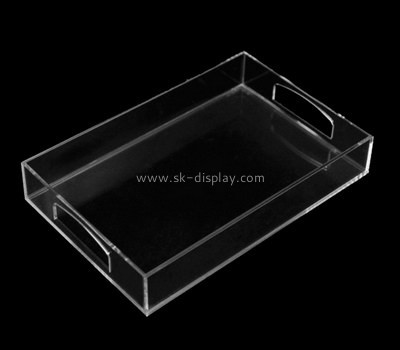 Bespoke acrylic clear acrylic tray STS-008