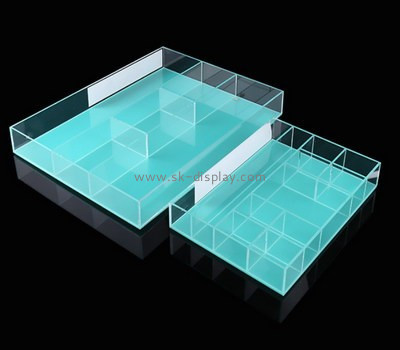 Bespoke acrylic divided serving tray STS-032