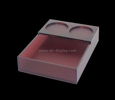 Bespoke brown lucite tray STS-037