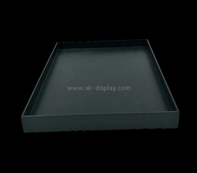 Bespoke black personalized serving tray STS-091