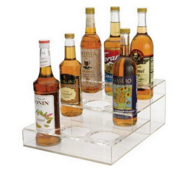 Bespoke clear acrylic wine bottle holder WD-073