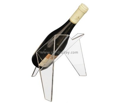 Bespoke acrylic wine bottle display stand WD-076