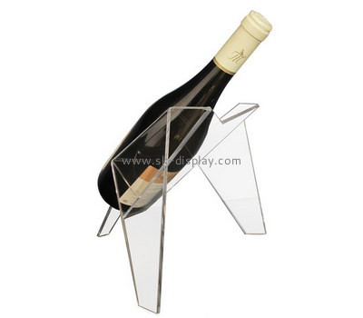 Bespoke acrylic wine bottle display stand WD-076