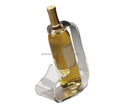 Bespoke clear acrylic wine rack WD-079