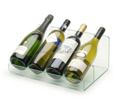 Bespoke acrylic wine bottle holder for table WD-088