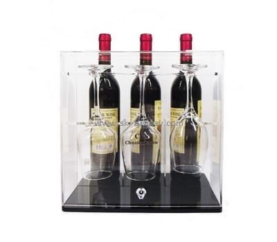 Bespoke acrylic standing wine rack WD-090