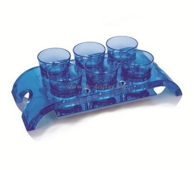 Bespoke acrylic shot glass holder tray WD-094