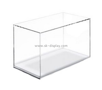 Bespoke transparent acrylic 5 sided box DBS-651