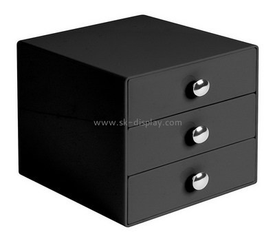 Bespoke black acrylic storage cases DBS-663