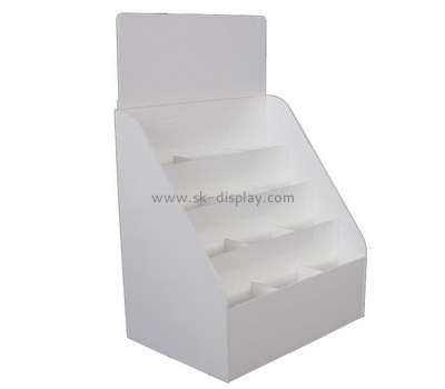Bespoke white acrylic showcase box DBS-677