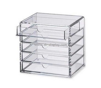 Bespoke clear acrylic box with drawers DBS-685