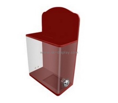Bespoke acrylic clear ballot box DBS-720