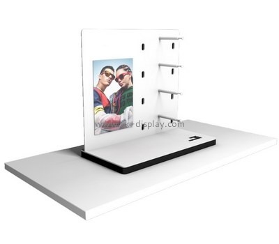 Bespoke acrylic display rack SOD-382