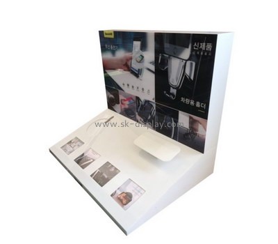 Bespoke acrylic retail counter display stands SOD-378